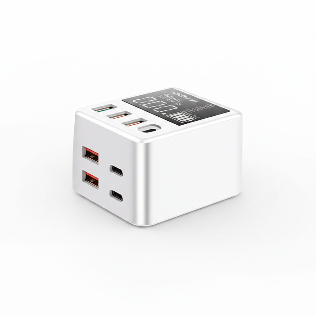 4-Port Charger Side View