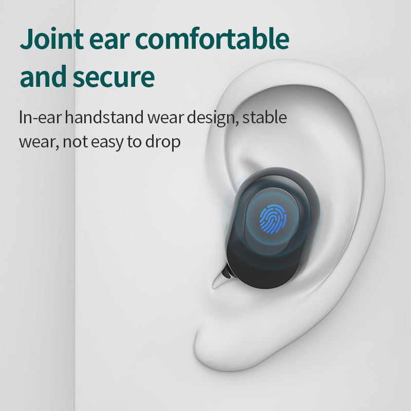 Lenovo XT91 Wireless Bluetooth Earbuds with Noise Reduction – Black