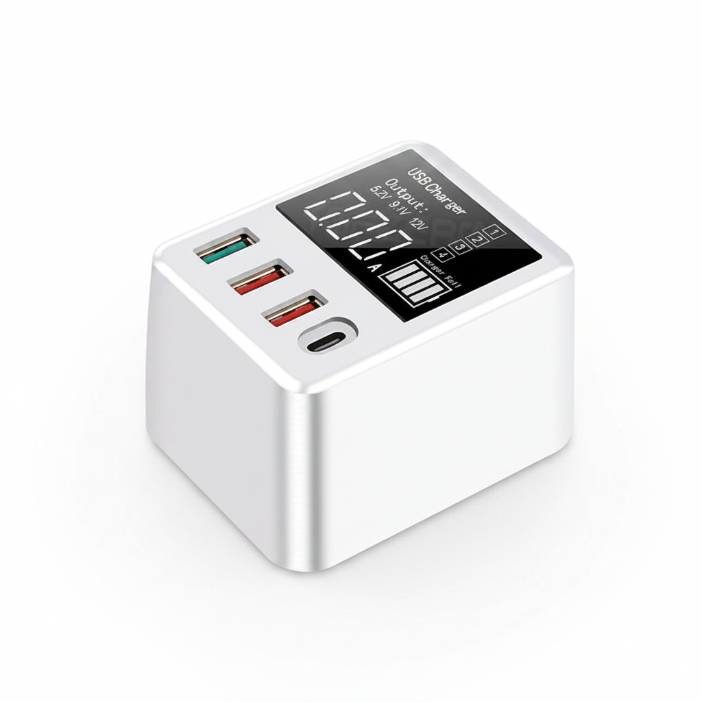 4-Port Charger Top View