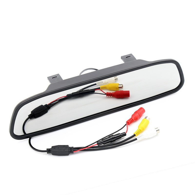 4.3" Car Rear View Mirror with Reversing Camera – HD TFT LCD Display