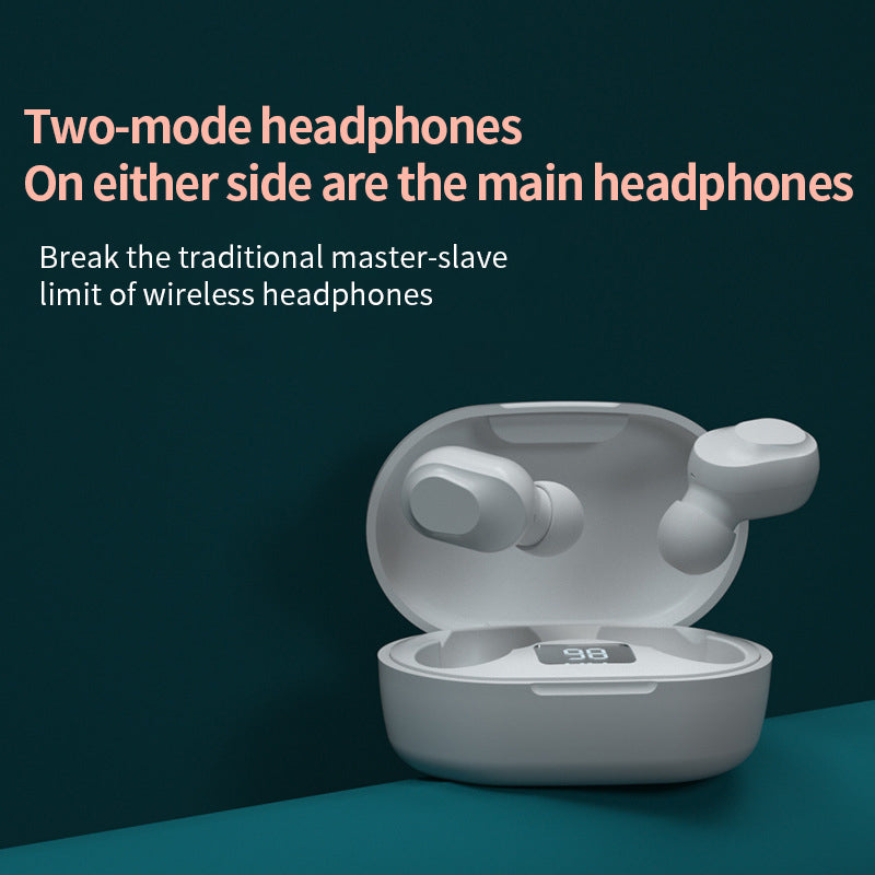 Lenovo XT91 Wireless Bluetooth Earbuds – Noise Reduction, In-Ear, Black