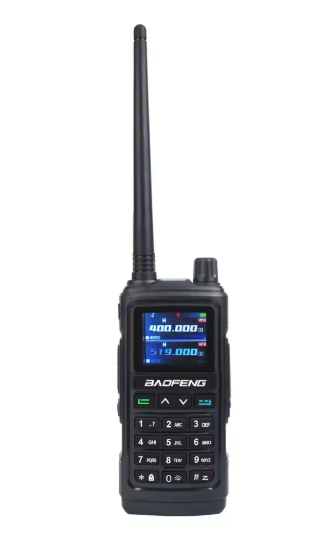 Baofeng UV-82 Walkie Talkie – 5W Dual Band, 2000mAh, 5KM Range + Earphone