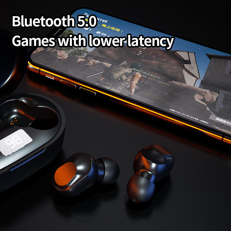 Lenovo XT91 Wireless Bluetooth Earbuds – Noise Reduction, In-Ear, Black