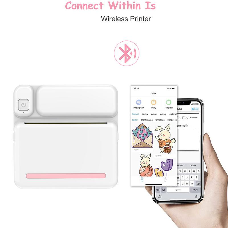 Mini Portable Label Printer for Student Mistakes