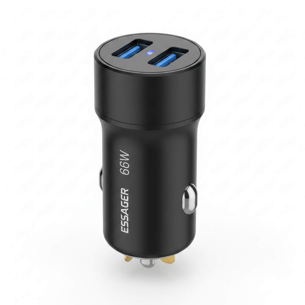 Style 3 – Dual USB-C 66W Clean